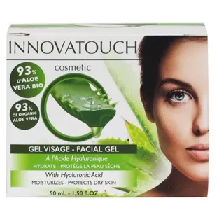 Innovatouch Aloe Vera Gel Viso all'Acido Ialuronico 50ml