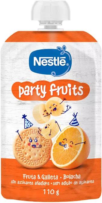Nestlé Party Fruits Puré Bolsita 110 gr
