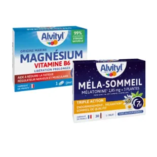 Alvityl Sérénité Magnesio Vitamina B6 45 compresse + Mala-Sonno 30 capsule