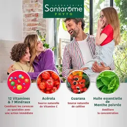 Santarome Bio Vita'max Multivitamines Effervescent Energie 30 comprimés