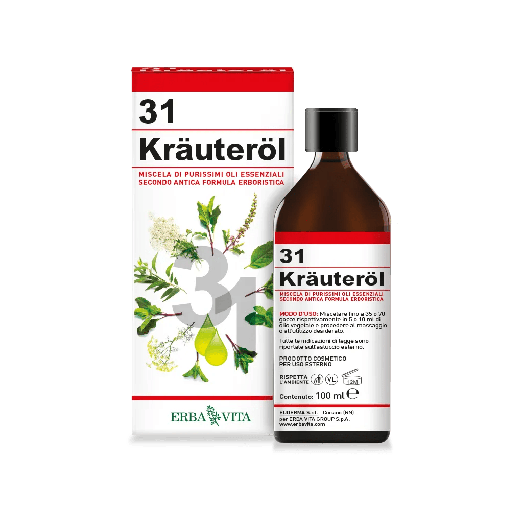 Erba Vita Krauterol 31 Olio di Erbe 100 ml