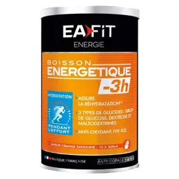 Eafit Boisson Energétique -3H Goût Orange Sanguine 500g