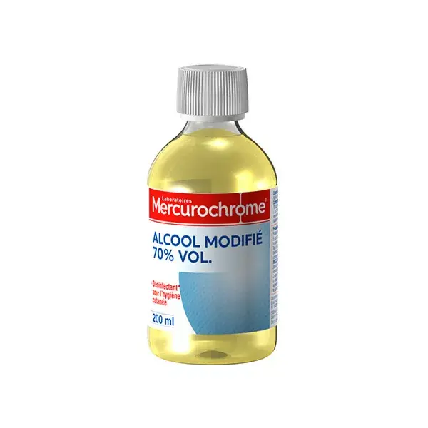 Mercurochrome Modified Alcohol 70 Vol. 200ml