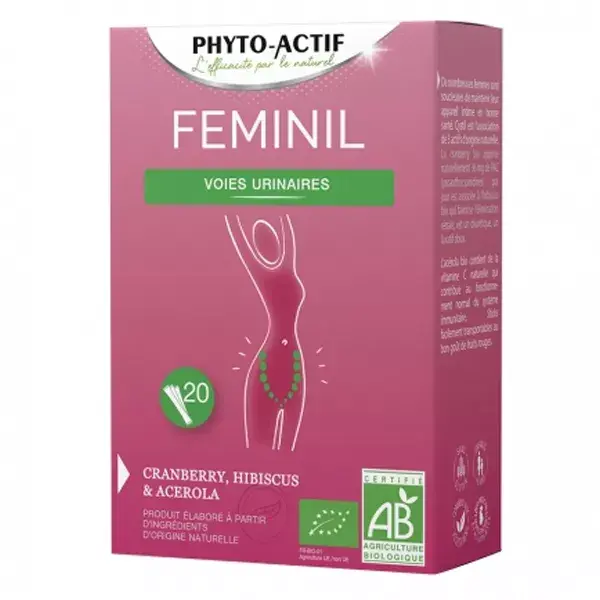 Phytoactif Feminil Bio 20 sticks