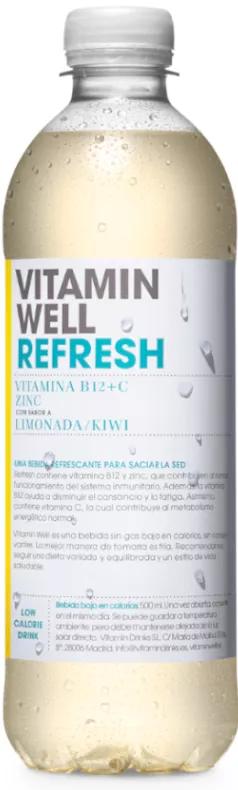 VITAMIN WELL Refresh Limonata/Kiwi 500 ml