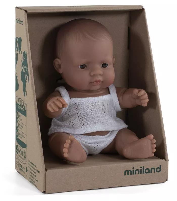 Miniland Boneco Baby Latino Criança 21Cm