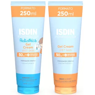 Isdin Gel Crema Niños SPF50 250 ml + Gel Crema SPF50 250 ml