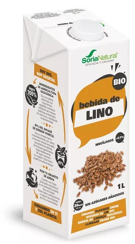 Soria Natural Bebida de Lino BIO 1 L