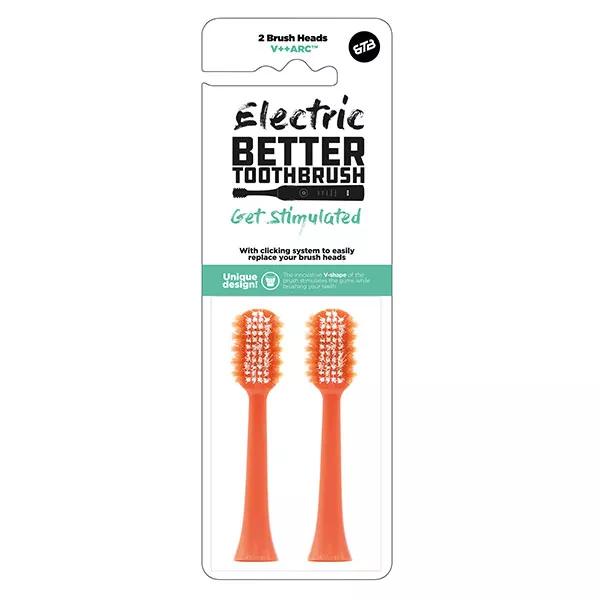Better Toothbrush Cabezal de Recambio Premium Coral x2