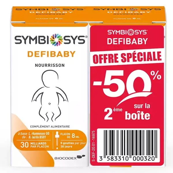 Symbiosys Defibaby Infant Set of 2 x 8ml