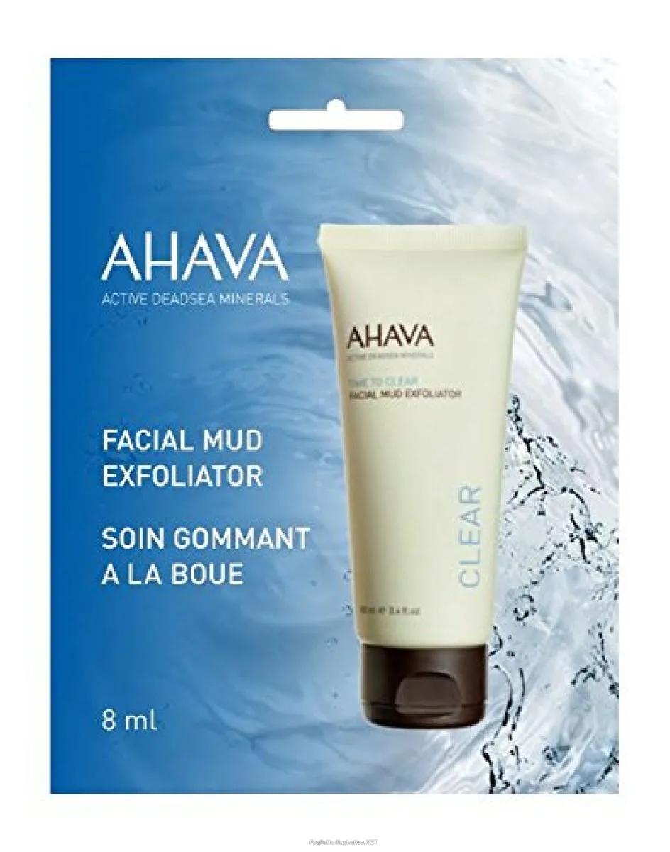 Ahava Time To Clear Fango Esfoliante Viso 8 ml