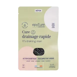 Trattamento di drenaggio rapido Epycure Purifica il corpo ed elimina le tossine Trattamento di 15 giorni