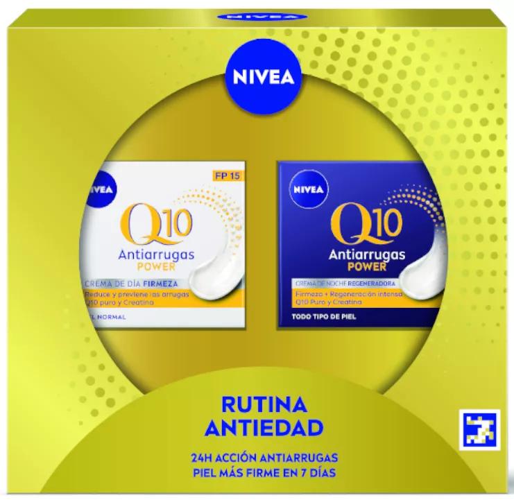 Tratamento antirrugas Nivea Pack Q10, de dia e à noite