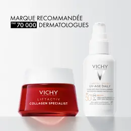 Vichy Routine Anti-Rides Liftactiv Crème de Jour Collagen Specialist 50ml & Capital Soleil UV-Age SPF 50+ 40ml