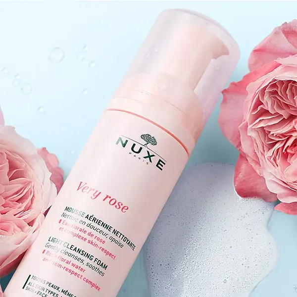 Nuxe Very Rose Cleansing Foam All Skin Types 150ml