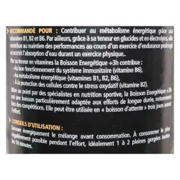 Eafit Boisson Energétique +3H Goût Neutre 500g