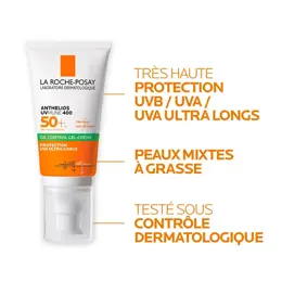 La Roche Posay ANTHELIOS UVMUNE 400 OIL CONTROL GEL-CREME SPF 50+ 50ML