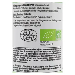 Vit'all+ Gemm'Vital Framboisier Bio 60 gélules végétales