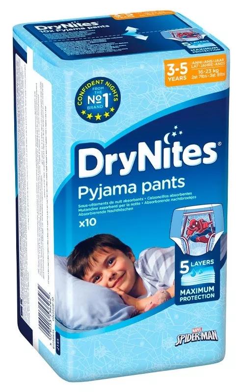 DryNites Pañales Niño 3-5 años 10 Uds