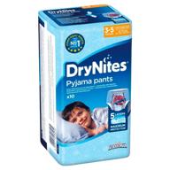 Huggies Fraldas DryNites Criança 3-5 Anos 10 Uds