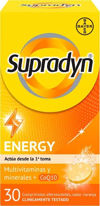 Supradyn Vitamines actives et énergie 30 comprimés effervescents