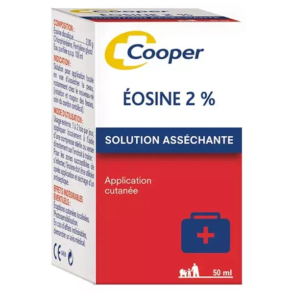 Cooper Eosine 2% Solution Asséchante 50ml
