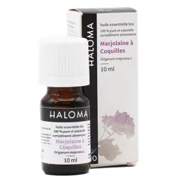 Haloma Huile Essentielle Marjolaine à Coquilles Bio 10ml