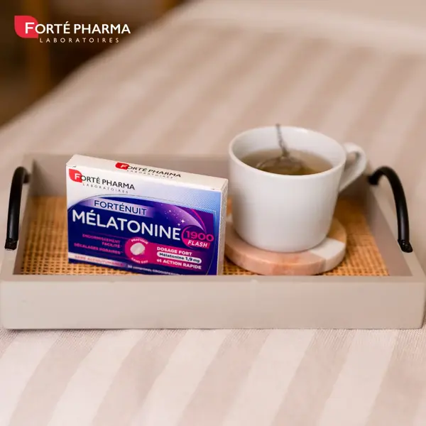 Forté Pharma Mélatonine 1900 Flash Sommeil Endormissement facilité 30 comprimés