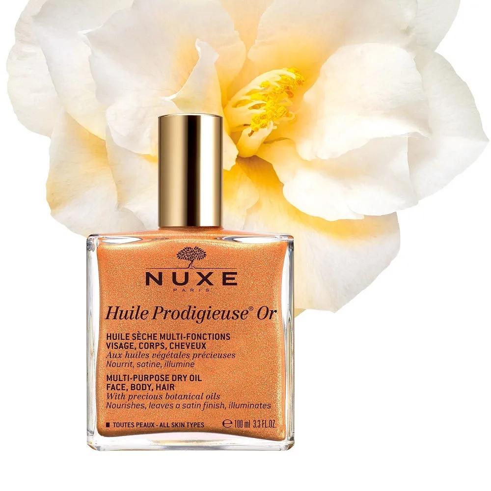 Nuxe Huile Prodigieuse Oro Olio Secco Viso Corpo Capelli Spray 100 ml