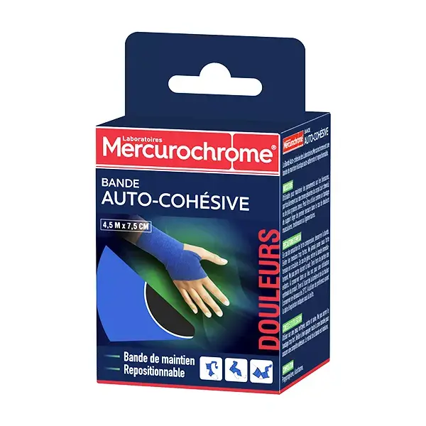 Mercurochrome Self Adhesive Tape 4.5m x 7.5cm