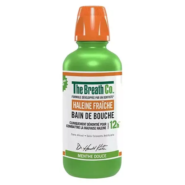The Breath Co Bain de bouche Menthe Douce 500ml