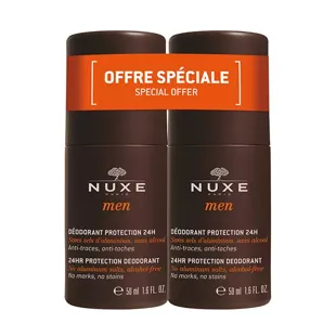 Nuxe Men Deodorante Protection 24h 2 x 50ml