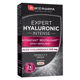 Forté Pharma Expert Hyaluronic Intense Acide Hyaluronique Vitamine C 30 gélules