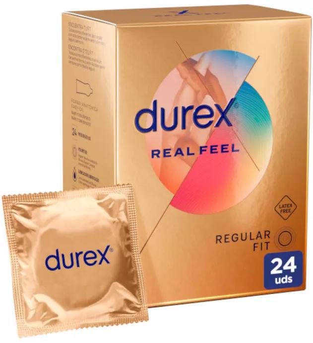 Condoms Durex Real Feel 24 units