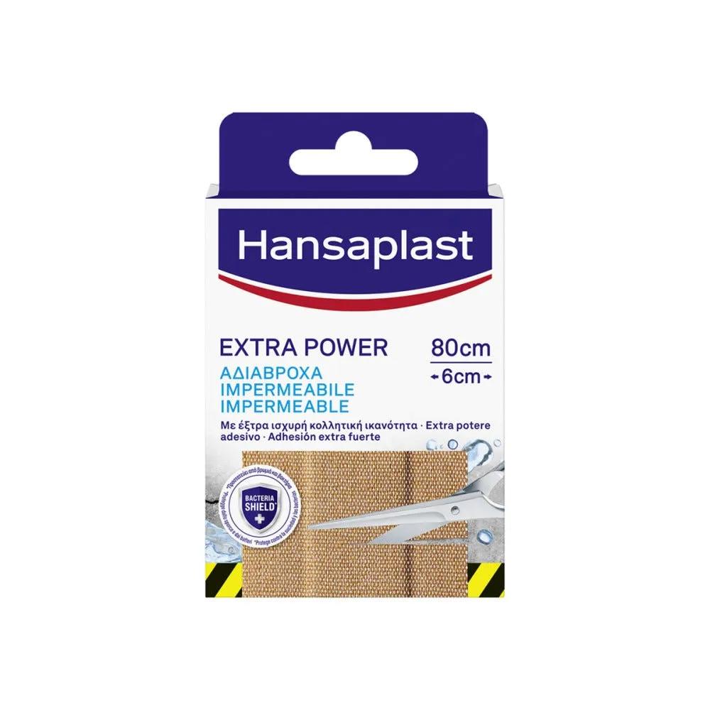 Hansaplast Cerotto in Striscia Extra Power 10x6 cm 8 Pezzi