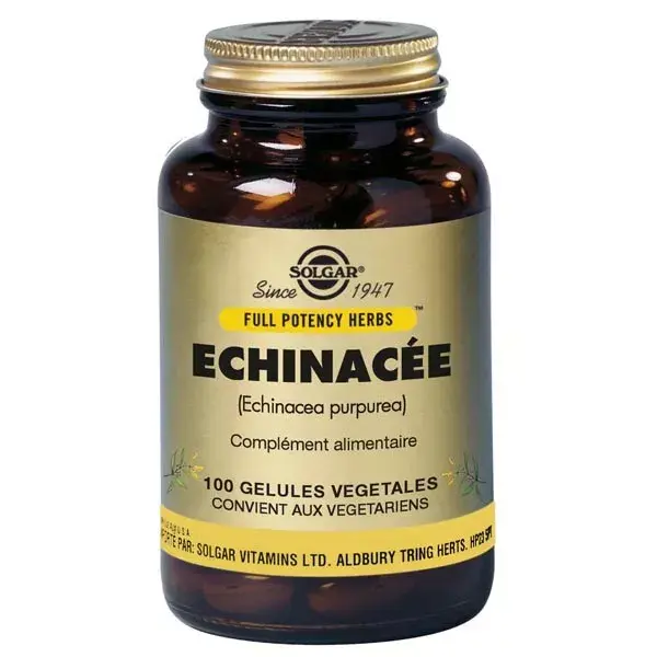 Solgar Echinacea 100 vegetarian capsules