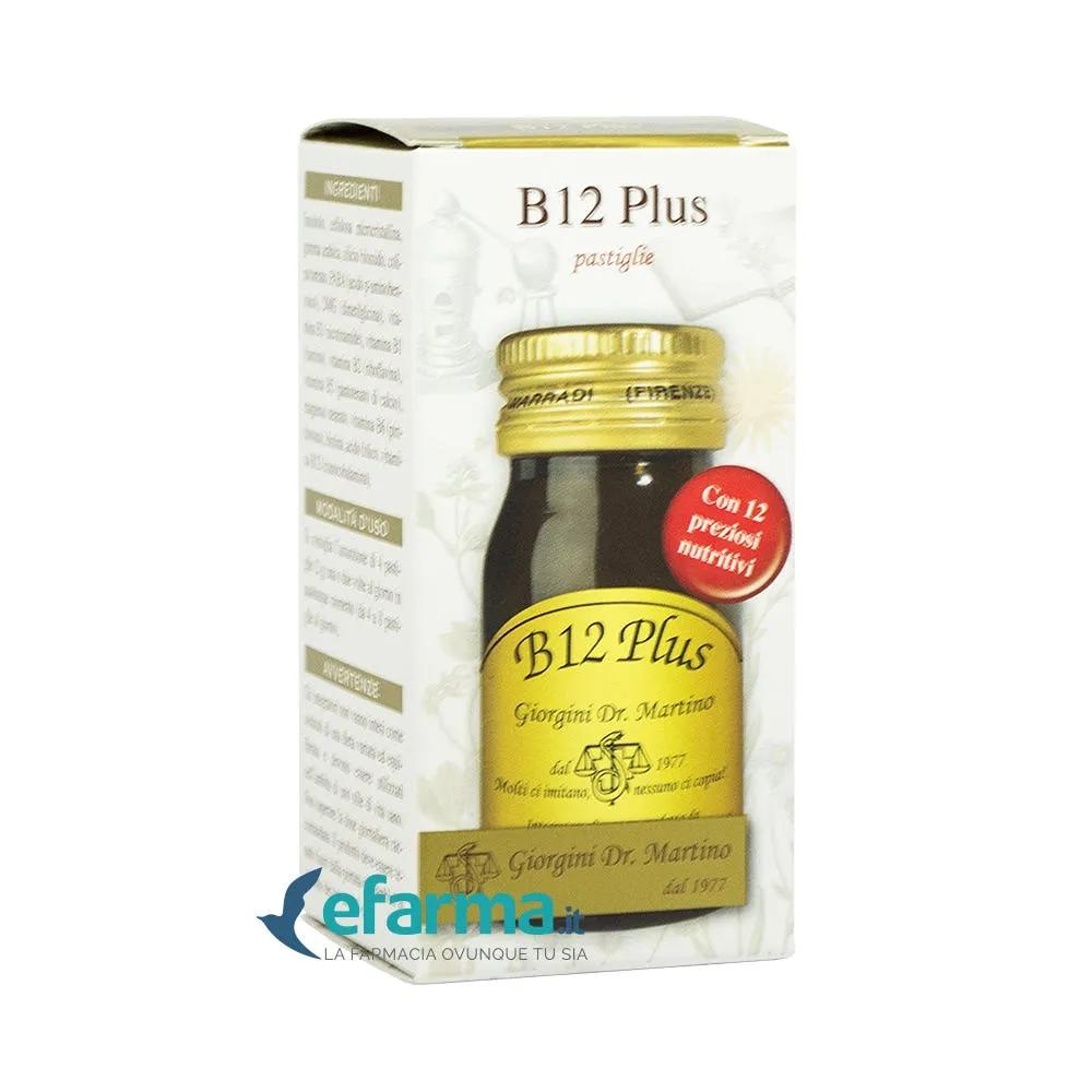 Dr. Giorgini B12 Plus Integratore Vitamina B 60 Pastiglie