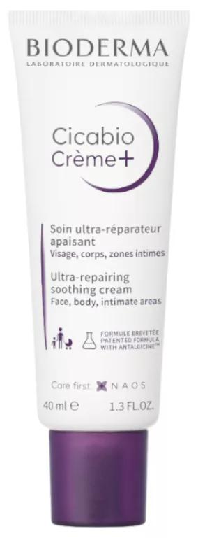 Bioderma Cicabio Cream repairing injuries not weeping 40ml