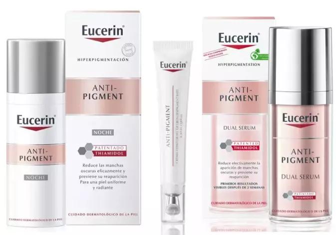 Eucerin Night routine against hyperpigmentation spots and dark circles