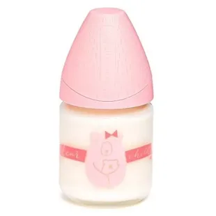 Suavinex Biberon in Vetro Meaningful Life Orso Rosa 120ml