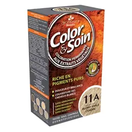 Les 3 Chênes Color & Soin Coloration Permanente N°11A Blond Sablé Cendré