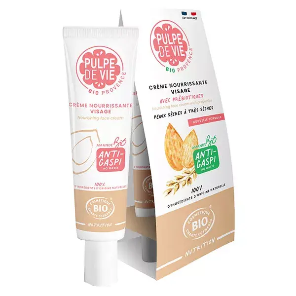 Pulpe de Vie Caresse Veloutee Nourishing Cream with Organic Prebiotics 40ml