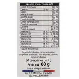 Les 3 Chênes Minceur MinciNov 60 comprimés