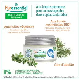 Puressentiel Respiratoire Baume Pectoral Bébé 30ml