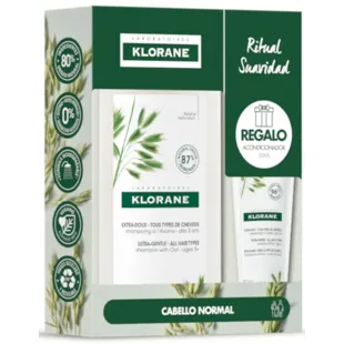 Klorane Gentle Oat Milk Shampoo 400 ml + Conditioner 50 ml