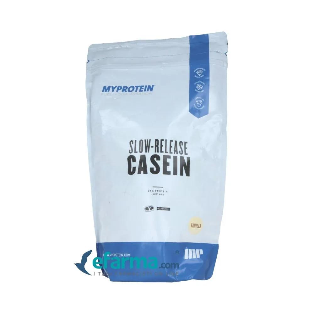 Myprotein Caseina a Rilascio Prolungato Vaniglia Per Frullato Proteico 1 Kg