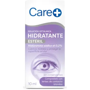Care+ Solución Oftálmica Hidratante Colirio Lubricante 10 ml