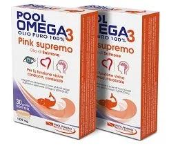 Pool Omega3 Pink Supremo Integratore 30 Capsule