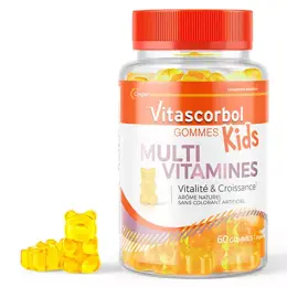 Vitascorbol Gommes Kids Vitamines et Croissance 60 gommes