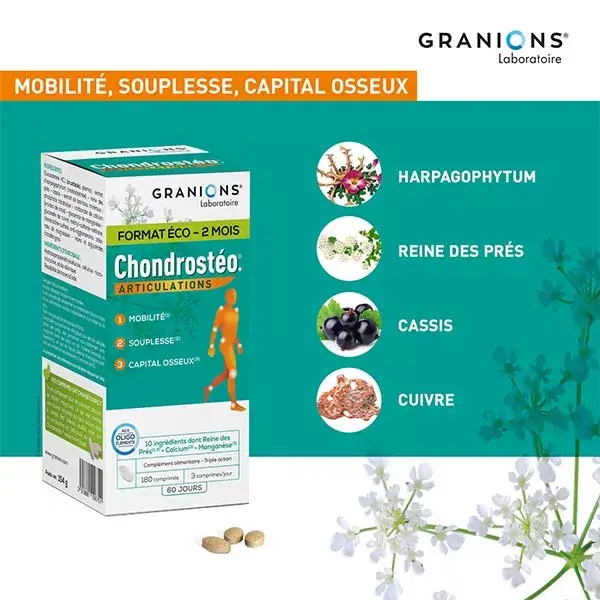 Chondrosteo+ Triple Action Protection for Joints 180 Tablets